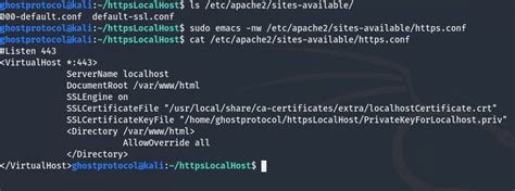 How to use HTTPS on localhost (Linux) .